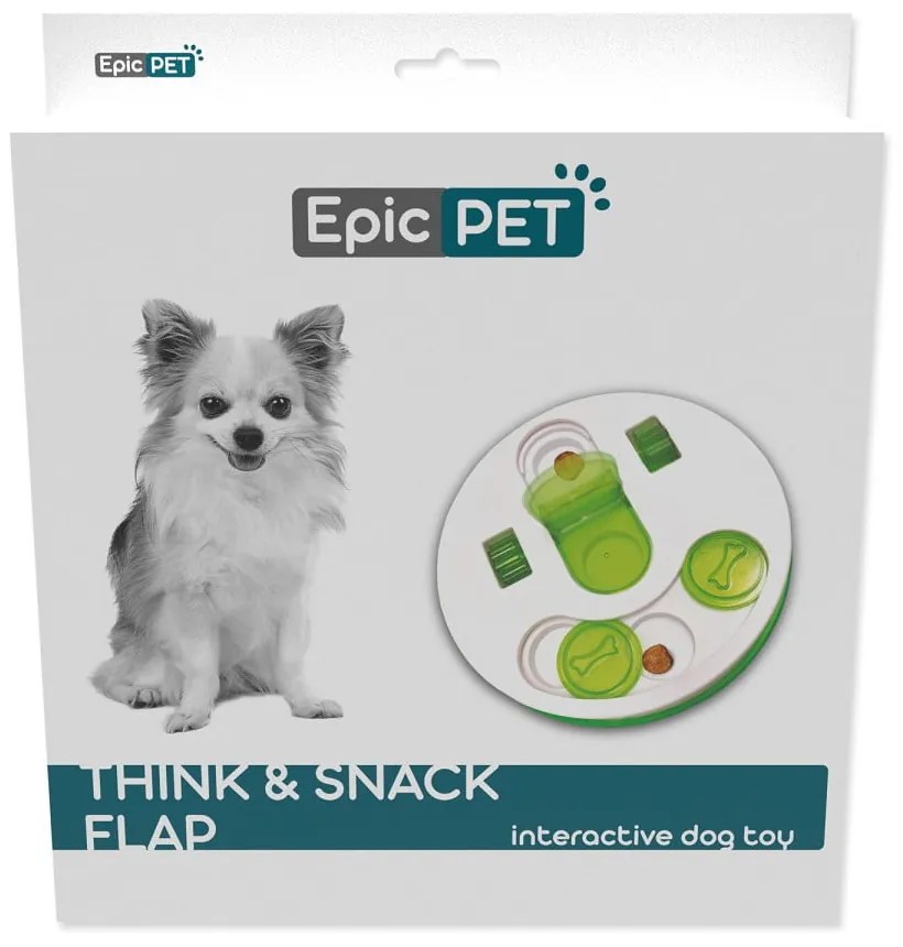 Hlavolam pre psov Epic Pet Think & Snack Flap – Plaček Pet Products