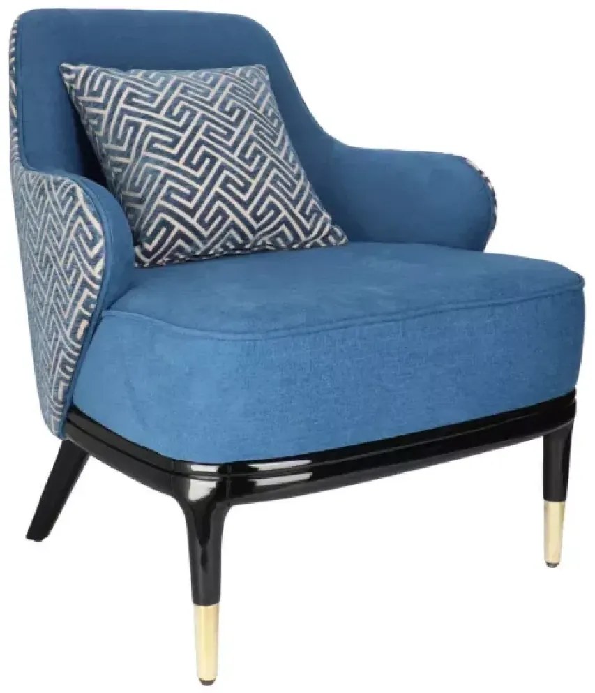 SHEFFIELD ČALÚNENÉ KRESLO blue