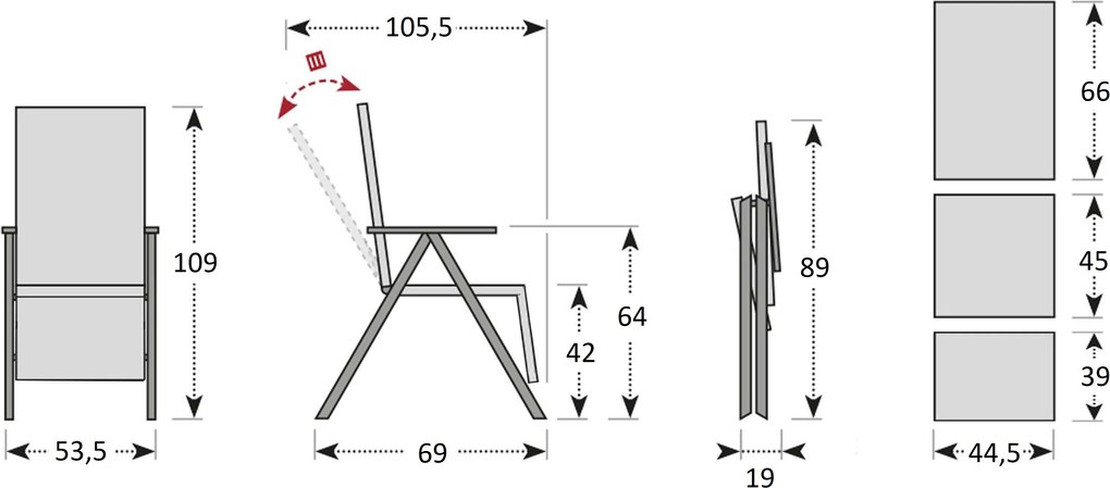 Doppler BERGAMO ACTIVE šedá