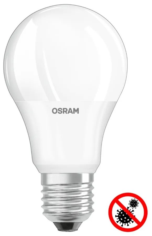 LED žiarovka E27 A60 8,5W = 60W 806lm 2700K Warm 200° OSRAM ANTIBACTERIAL