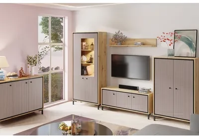 TV stolík PARII ružový