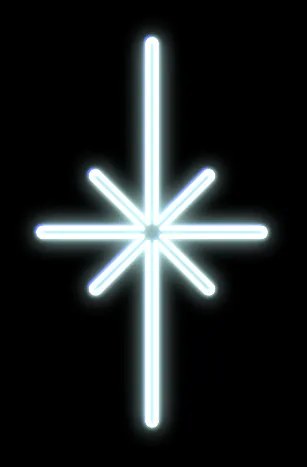 DECOLED LED světelná sada na vánoční stromy vysoké 6-8 m, teplá bílá s ledově bílými dekory DZ113S3