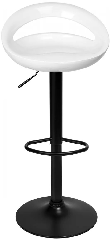 Barová stolička Cork biela