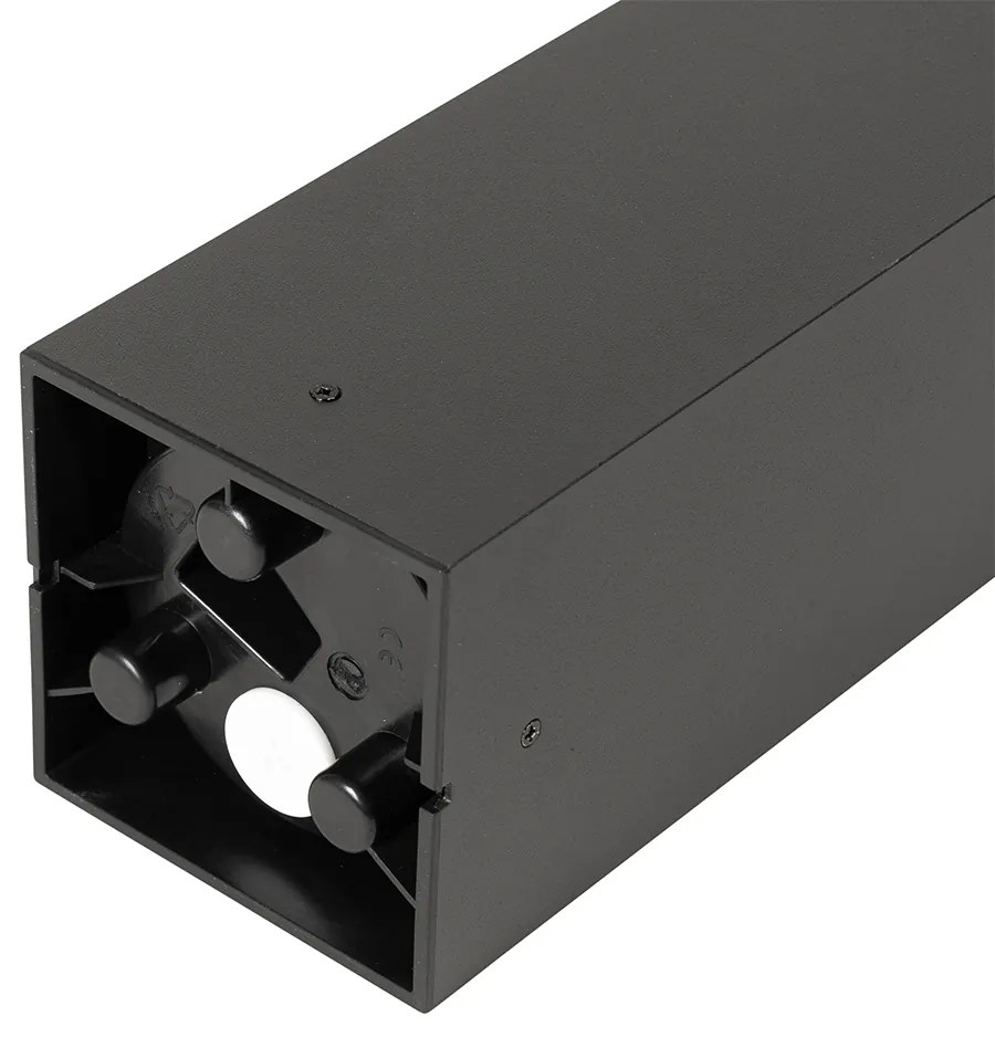 Moderná vonkajšia stĺpová lampa čierna 60 cm IP44 - Nicole