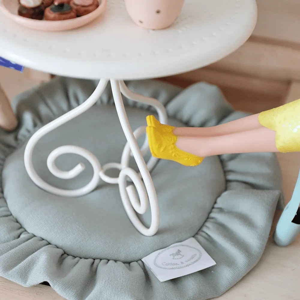 Mini podložka s volánom púštna zelená