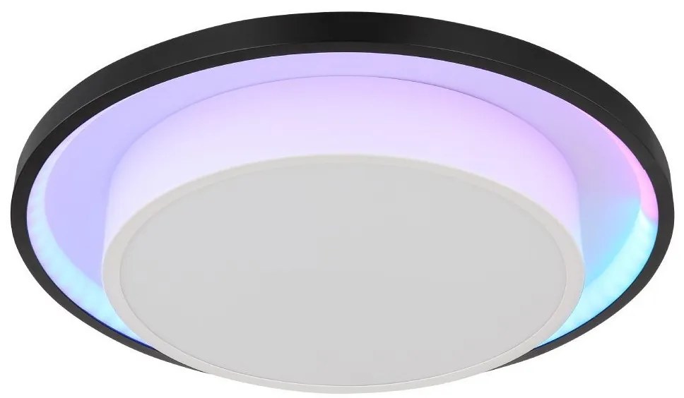 Globo 41390-21 - LED RGBW Stmievateľné stropné svietidlo MORGAN LED/21W/230V + DO