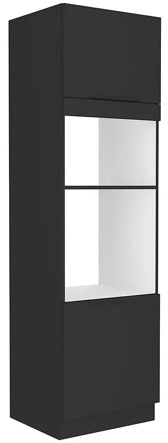 Kuchynská skrinka Siena čierna mat 60dpm-210 2f