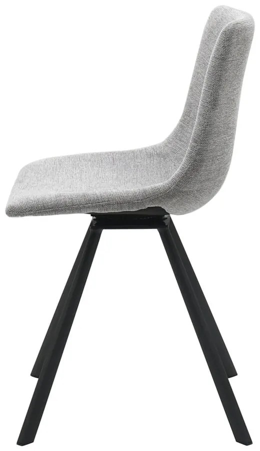 Svetlosivá jedálenská stolička Yukon – Unique Furniture