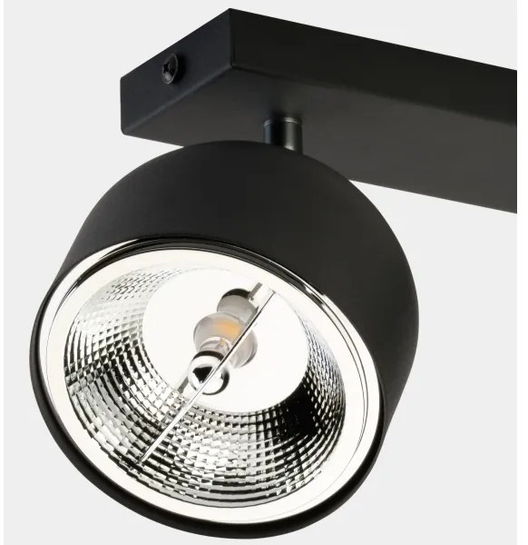 Bodové svietidlo ALTEA 2xAR111 GU10/50W/230V čierna