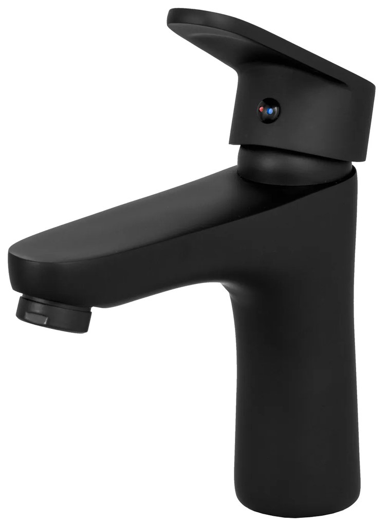 Gamma Cobi, umývadlová batéria h-165, čierna matná, GMA-BCIU-BK