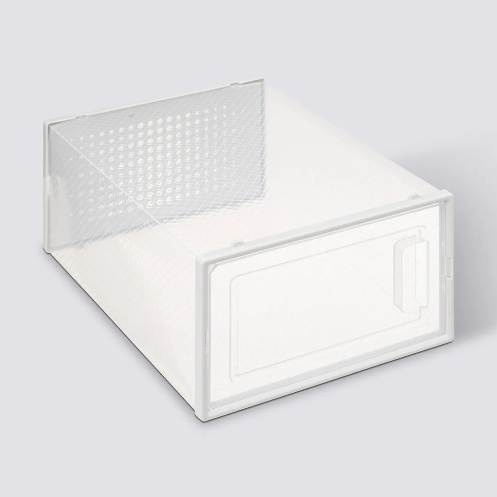 Úložný box Stak 18,5x35x25 cm, transparentná