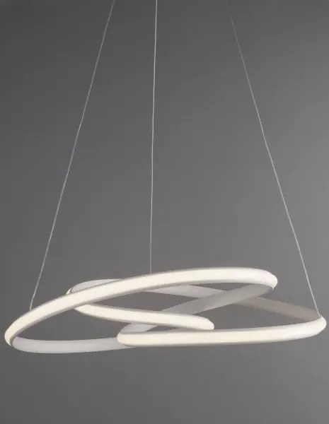 LED luster Menton 52 biele