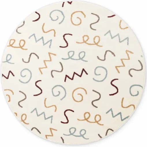 Koberec Hanse Home ADVENTURES FIETE krémový kruh