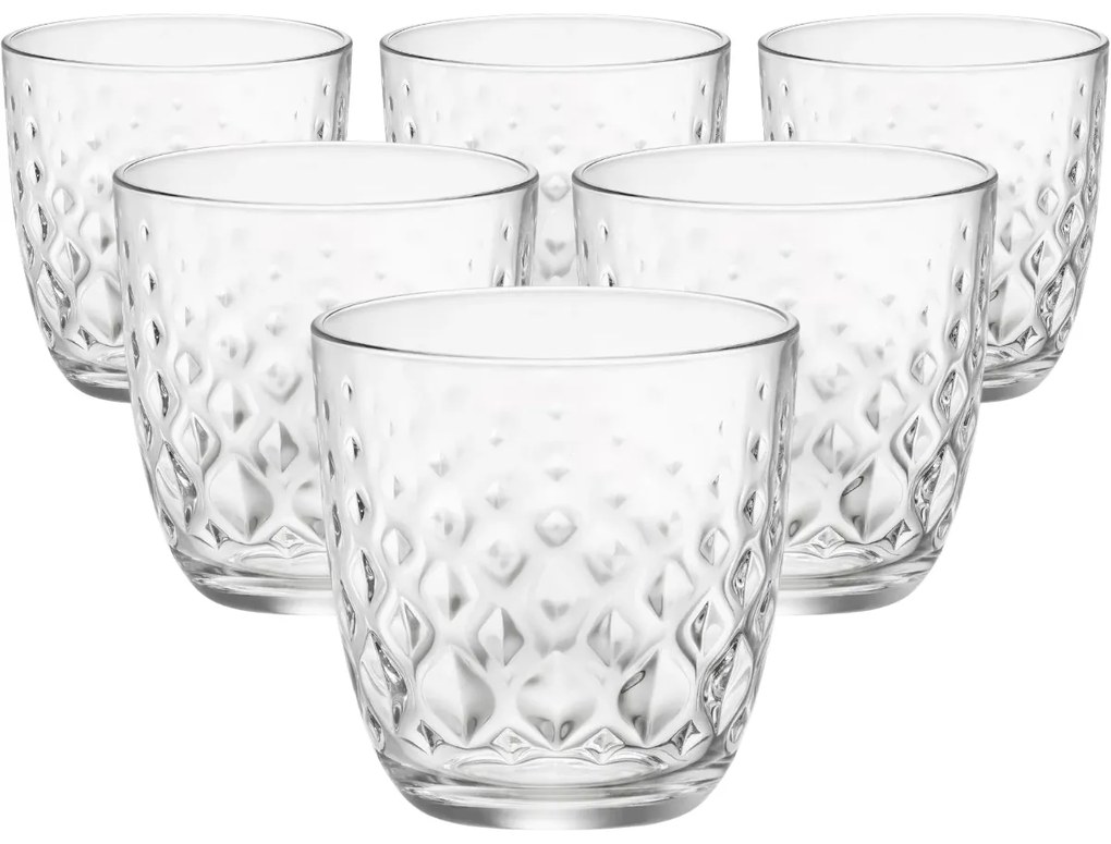 Bormioli Rocco 6-dielna sada pohárov Glit, 300 ml, 300 ml