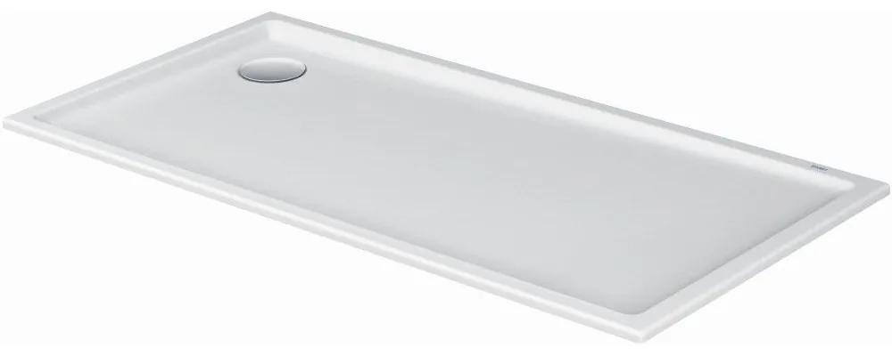 DURAVIT Starck Slimline obdĺžniková sprchová vanička zo sanitárneho akrylátu, Antislip, 1500 x 750 x 55 mm, biela, 720128000000001