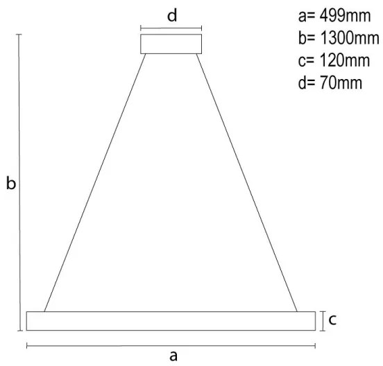 LED Stmievateľný luster na lanku LED/80W/230V 3000-6500K čierna + diaľkové ovládanie