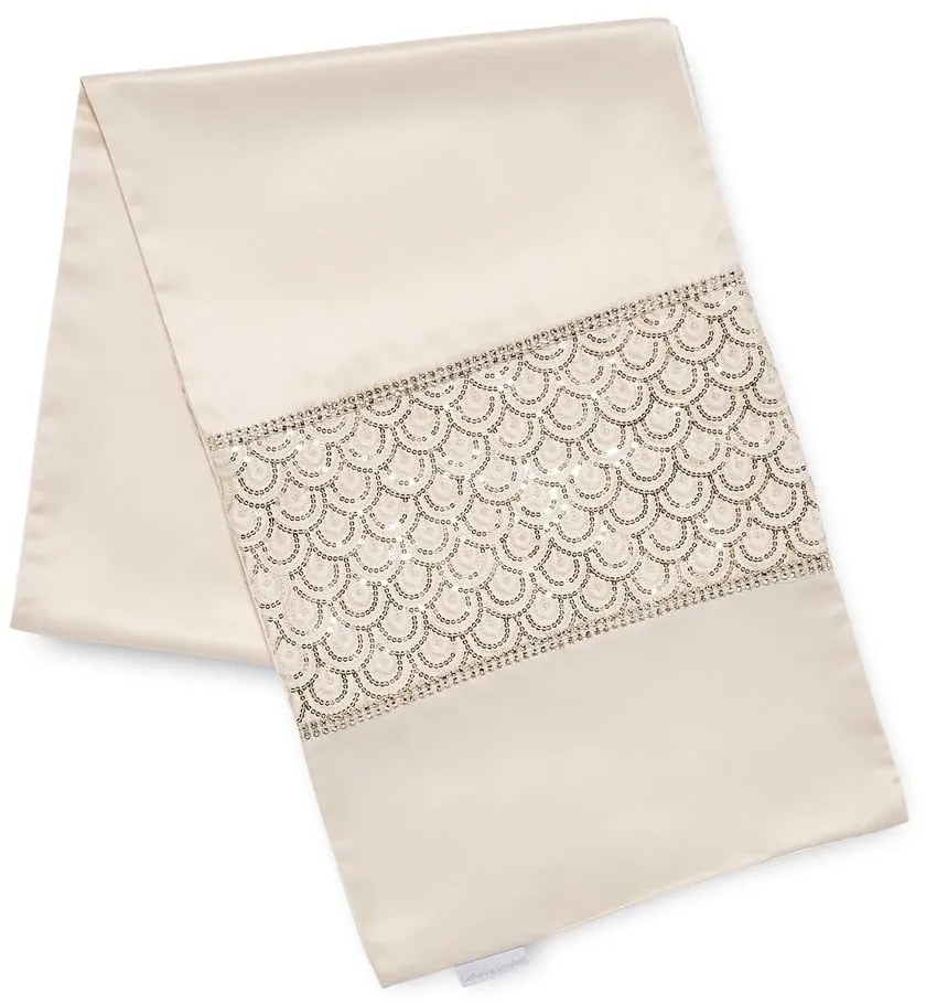 Behúň na stôl z mikrosaténu 33x180 cm Deco Sequin – Catherine Lansfield