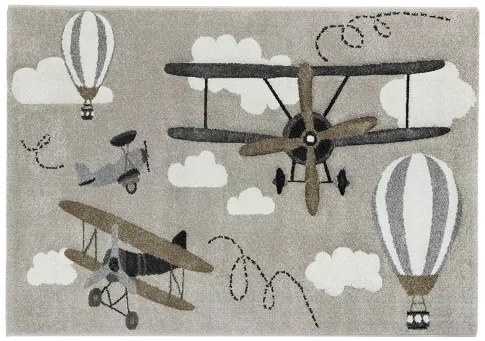 Koberce Breno Kusový koberec VEGAS KIDS 05/SBE, béžová, viacfarebná,160 x 230 cm