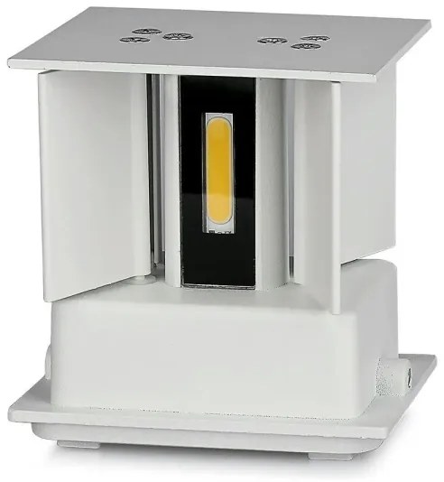 LED Vonkajšie nástenné svietidlo LED/5W/230V 4000K IP65 biela