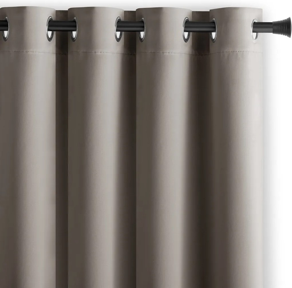 Záves AmeliaHome Blackout 140x175 cm béžový