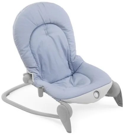 Chicco - Detské vibrujúce lehátko s melódiou BALLOON Dots 2xAA + 1xLR20 modrá