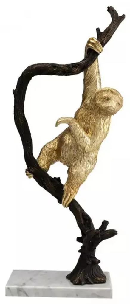 KARE DESIGN Dekoratívny predmet Sloth 53 × 23 × 12 cm