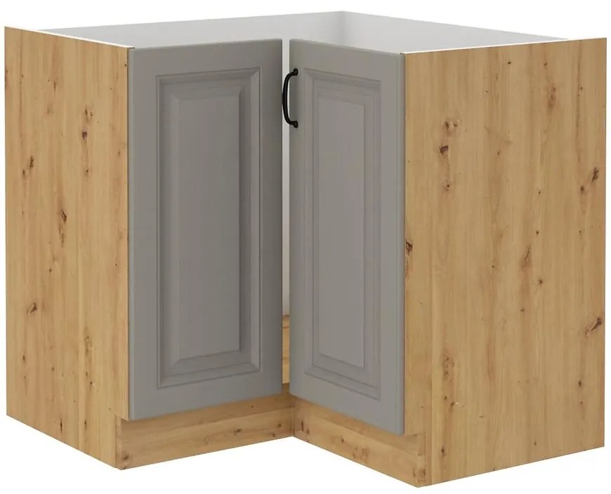 Skrinka Do Kuchyne Stilo Claygrey/Artisan 90x90 Nd 2f Bb