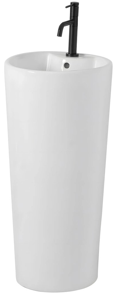 Rea Blanka voľne-stojace umývadlo, 84 x 40 cm, biela, REA-U5635