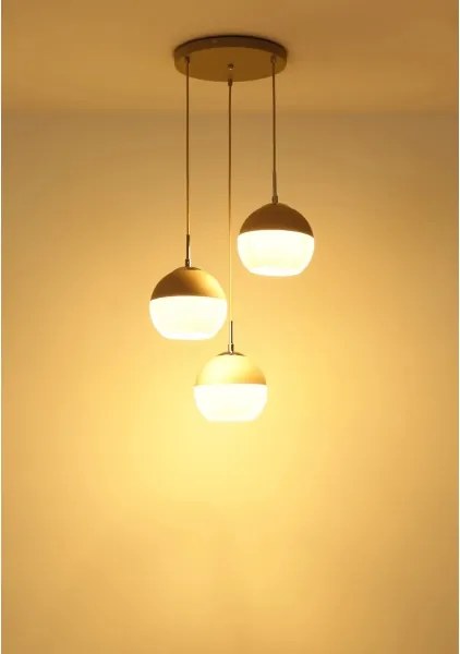Globo 15999-3HR - Závesný luster na lanku RAGUSA 3xE27/60W/230V