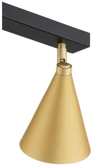 Argon 1807 - Bodové svietidlo LUCINDA 4xE14/7W/230V zlatá