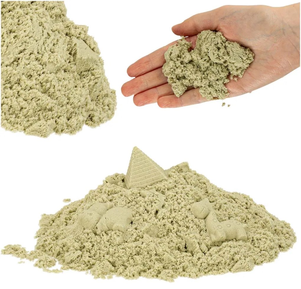 KIK Kinetický senzorický piesok KIK, 1 kg, béžová