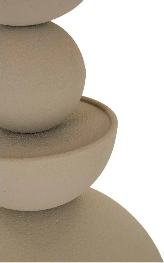 Okrúhly odkladací stolík so sklenenou doskou ø 40,5 cm Dune – Mauro Ferretti