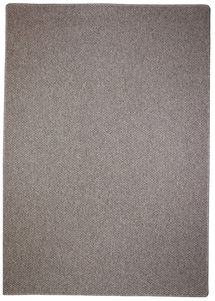 Vopi koberce Kusový koberec Nature tmavo béžový - 50x80 cm