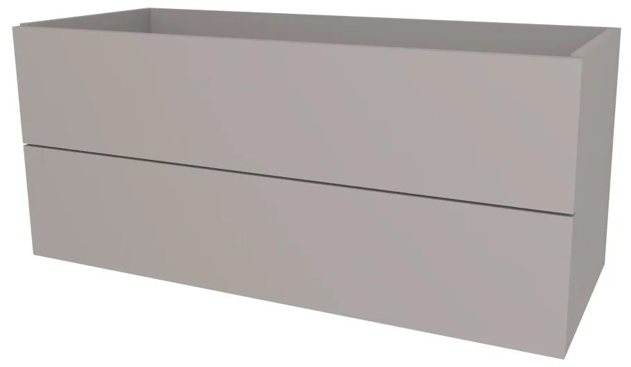 Mereo, Mereo Aira, kúpeľňová skrinka 121 cm, Multidecor, Arktická sivá, MER-CN793SARS1