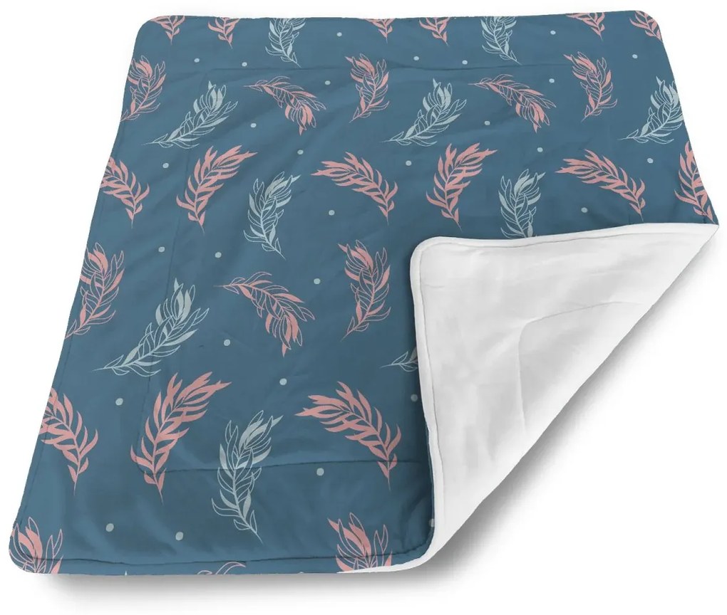 Sablio Deka pre bábätko Farebná Pierka - 80x100 cm