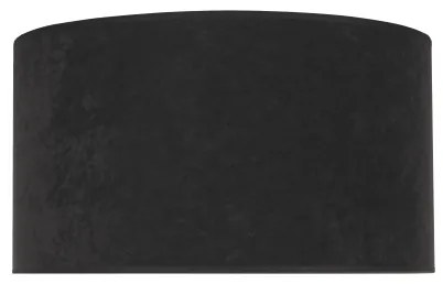 Duolla - Stropné svietidlo ROLLER 1xE27/15W/230V pr. 40 cm čierna/zlatá