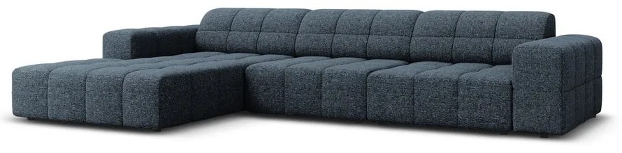 Modrá rohová pohovka (ľavý roh) Chicago – Cosmopolitan Design