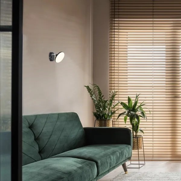 Rabalux 71062 - LED Nástenné svietidlo MADI LED/4W/230V 3000K čierna