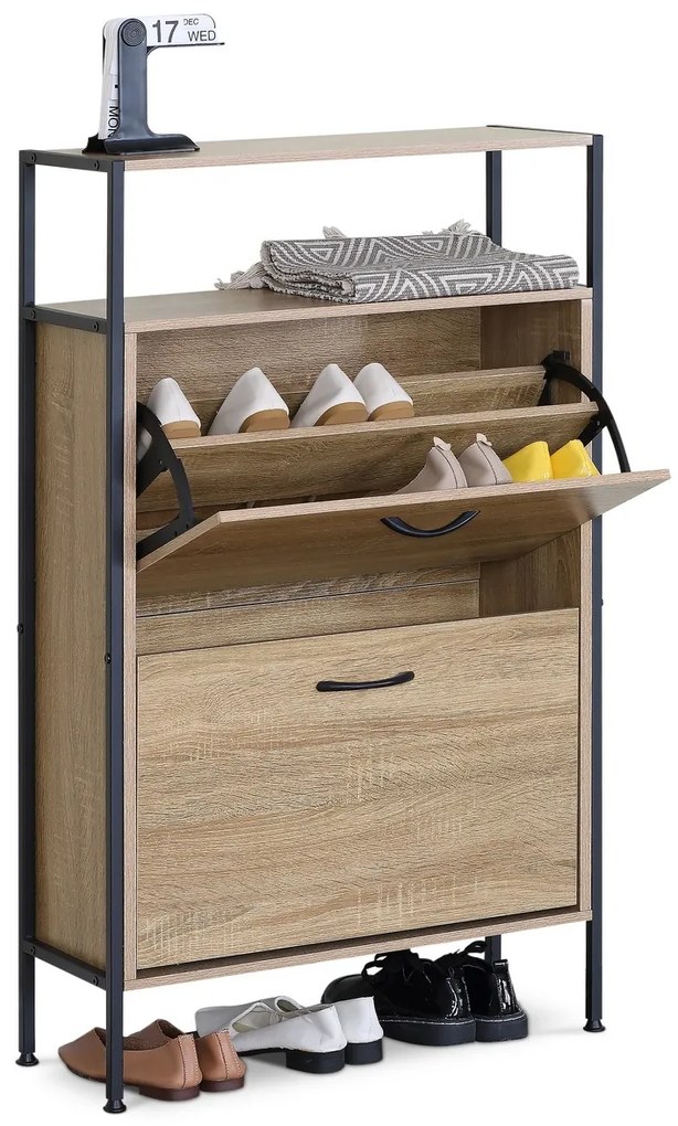 Botník s policami G1007 OAK, dub