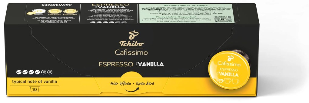 Cafissimo Flavoured Espresso – Vanilla – 80 kapsúl