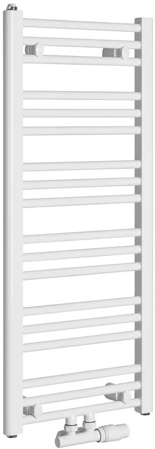 Bruckner Bruckner, ALBRECHT vykurovacie teleso 400x930 mm, stredové pripojenie, biela, 600.111.4