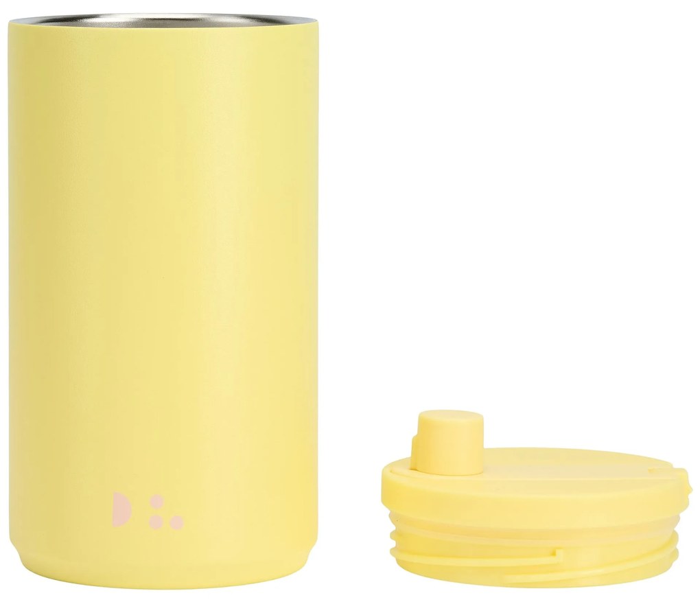 DESIGN LETTERS Termohrnček Yellow 350 ml