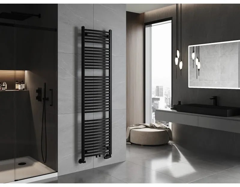 Mexen Ares, vykurovacie teleso 1800 x 500 mm, 820 W, čierna, W102-1800-500-00-70