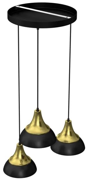 Luster na lanku NERGIS 3xE27/60W/230V