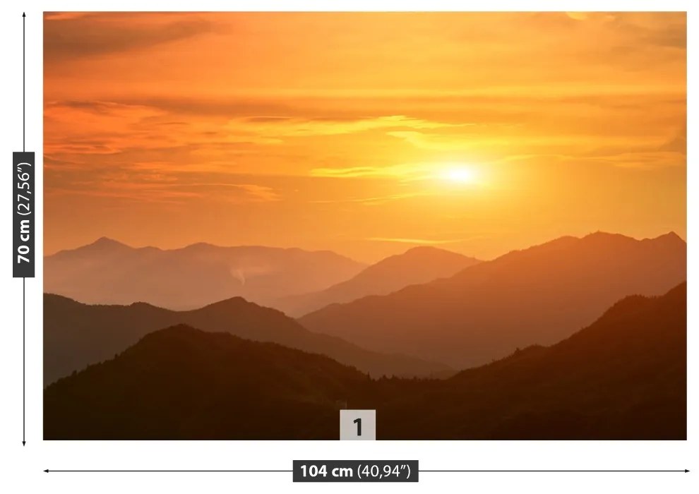 Fototapeta Vliesová Východ slnka 152x104 cm