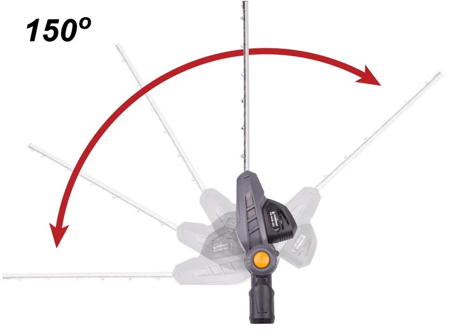 Aku teleskopické nožnice na živý plot 20V | PM-NAW-20C 41 cm