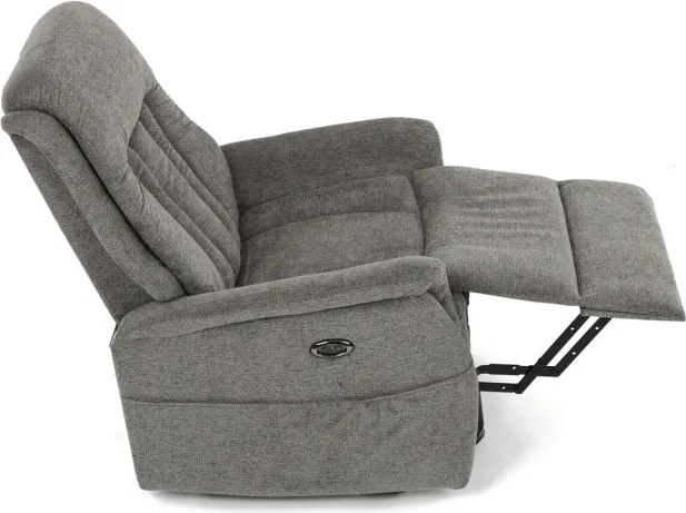Polohovacie kreslo sivé, elektrické TV-Q8575 GREY2