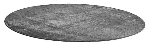 Okrúhly koberec ROBIN, Ø 3000 mm, svetlošedý