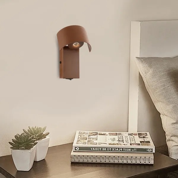 Brilagi - LED Nástenná lampa VASTO LED/3W/230V hnedá