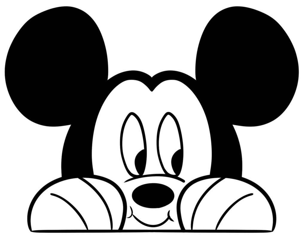 PIPPER. Samolepka nad vypínač "Mickey"